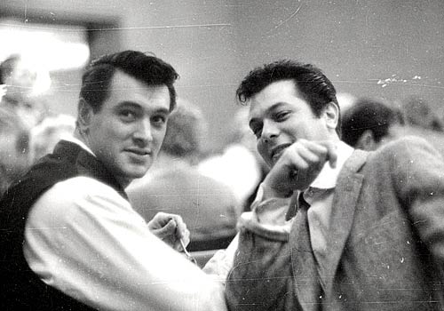 tony curtis young. With Tony Curtis